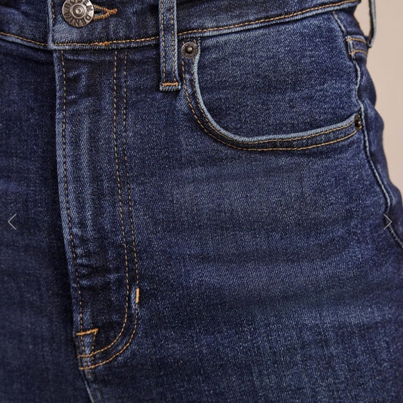 Boden High Rise True Straight Jeans size 31 / 32" in Indigo - Picture 4 of 10